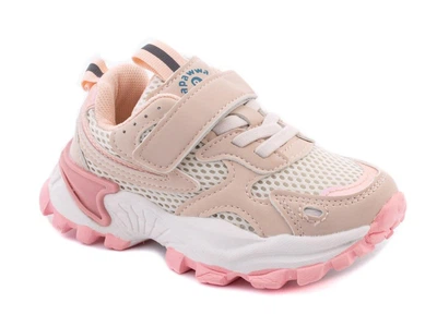 Кросівки для дівчинки Apawwa GC62-1 pink, пудрово-рожеві, нар. 26 (16,5см)