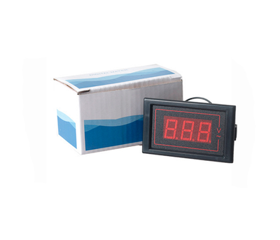 Цифровий вольтметр, діапазон вимірювань 60 -500V, Red, Box