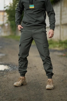 Чоловічі штани з демісезонними манжетами Terra Intruder 0166 S Хакі ( IN - 0166/01 A )