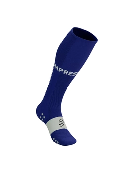 Гольфи компресійні для бігу Compressport Full Socks Run, Dazz Blue/Sugar, T3 (42-44)