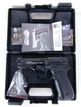 Стартовий сигнальний пістолет CORE Ekol Jackal Dual Compact AUTO Black (9 мм)
