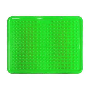 Массажный ортопедический коврик для стоп EasyFit Acupoint с шипами зеленый &nbsp;(US-2752)