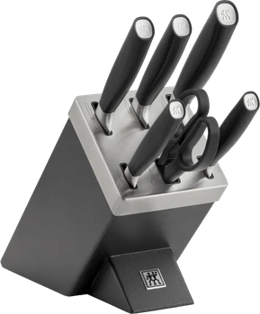 Набор Zwilling All Star в самозатачивающемся блоке Silver 5 шт (33780-500-0)