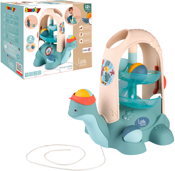 Іграшка для розвитку Smoby Little 2 в 1 Черепашка (140310) (3032161403106)