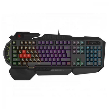 Клавіатура дротова ігрова A4Tech Bloody B310N (Black) неонове підсвічування USB
