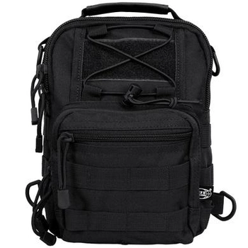 Рюкзак однолямочный shoulder mfh black bag