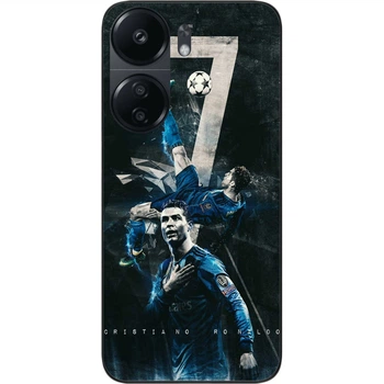 Силіконовий чохол SMTT для Xiaomi Redmi 13C 4G з картинкою Футбол Cristiano Ronaldo