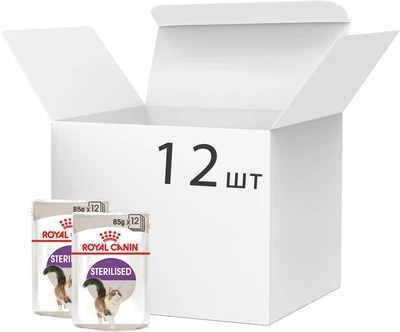 Вологий корм для кішок Royal Canin Sterilised Jelly для стерилізованих желе 85 г