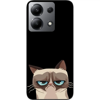 Чехол силиконовый SMTT для Xiaomi Redmi Note 13 4G с картинкой Котяра
