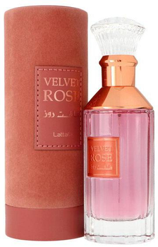 Woda perfumowana unisex Lattafa Velvet Rose 100 ml (6291108737101)