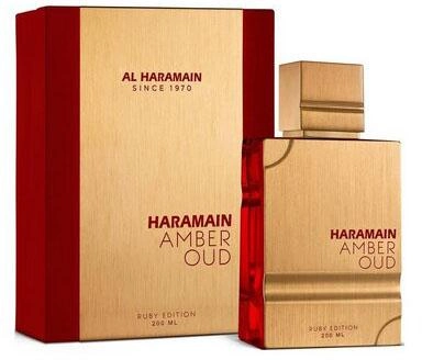 Woda perfumowana unisex Al Haramain Perfumes Amber Oud Ruby Edition 200 ml (6291100131853)