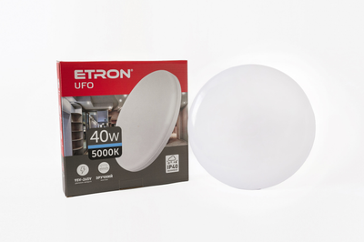 Светильник светодиодный накладной ETRON UFO 1-EIP-917 40W 5000К IP40