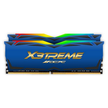 ОЗУ DDR4 16Gb 3600MHz (2*8Gb) OCPC X3 RGB Blue Label