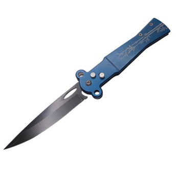 Нож выкидной V-016 Синий 20 см. (t9589)
