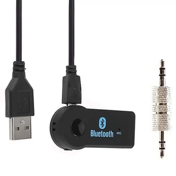 Автомобильный трансмиттер FM-модулятор BT350D Car receiver AUX для универсального использования