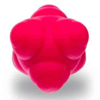 Мяч для реакции REACTION BALL (TPR, d-6см, красный) (FI-1758)