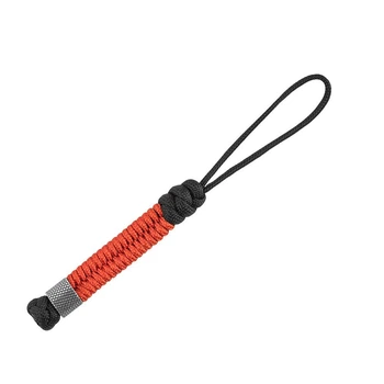 Темляк M-Tac Fish&Cylindre Steel Black&Red