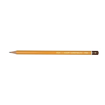 Карандаш графитный Koh-i-Noor В без ластика корпус Желтый (1500.B)