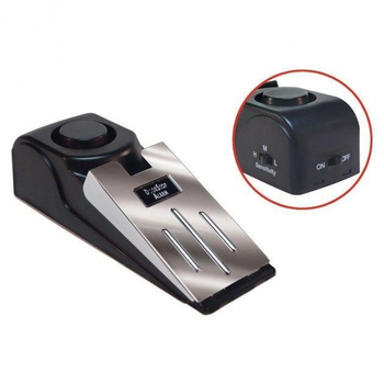 Портативна дверна автономна сигналізація під двері з сиреною Door Stop Alarm