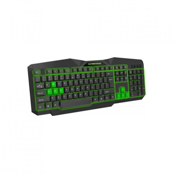 Клавіатура Esperanza EGK201 Green USB LED (EGK201GUA) (190488)
