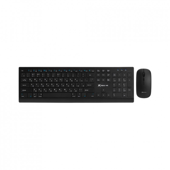 Комплект Xtrike ME MK-208W Wireless UA Black (MK-208WUA) (190557)