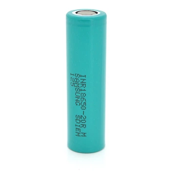 Аккумулятор Li-Ion 18650 Samsung INR18650-20R 2000mAh 22A 4.2/3.7/2.5V высокотоковый аккумулятор