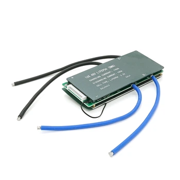 BMS плата Leiba LiFePO4 48V 16S 100A алюминиевый радиатор защита батареи