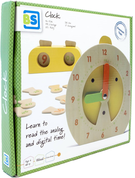 Zestaw zabawek Bs Toys Clock (8717775444077)