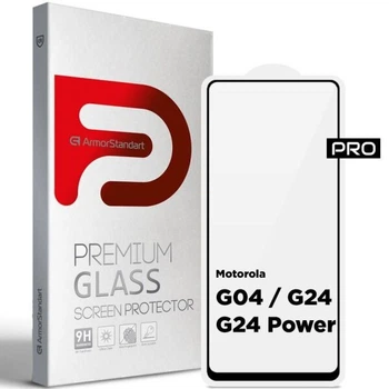 Захисне скло ArmorStandart Pro 5D для Motorola Moto G24 / G24 Power / G04 / G04s - Black