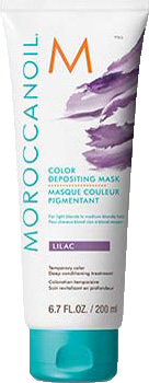 Відтінкова маска Moroccanoil Color Depositing Mask Lilac ліловий 200 мл  (7290113142848)