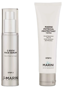 Набір для догляду за обличчям Jan Marini Rejuvenate & Protect сироватка C-Esta Serum 30 мл +  сонцезахисний крем Physical Protectant 57 г (814924011628)