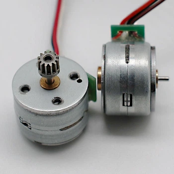 Шаговый двигатель PRO-15BY25 12V 15мм 800 PPS стартовая шестерня на вале