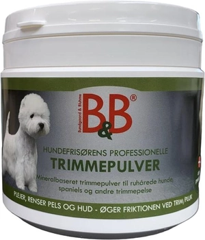 Професійна пудра для грумінгу собак B&B Trimming Powder Mineral Based (5711746202287)