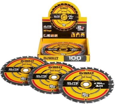 Диск пильный DeWalt Elite Extreme 184 мм 10 шт (DT10401_10)