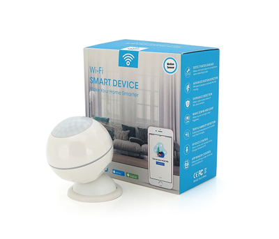 Автономний WiFi датчик руху YOSO Dмotion-WIFI-02 TUYA живлення СR123 шт.