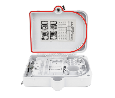 Муфта оптична Merlion ML-OP-F211-SC, 24 SC simplex adaptor, матеріал ABS