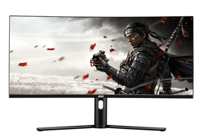 2E Gaming Монітор 34" G3422B 2xHDMI, DP, MM, VA, 3440x1440, 165Hz, 1ms, NTSC 85%, CURVED, FreeSync, HAS