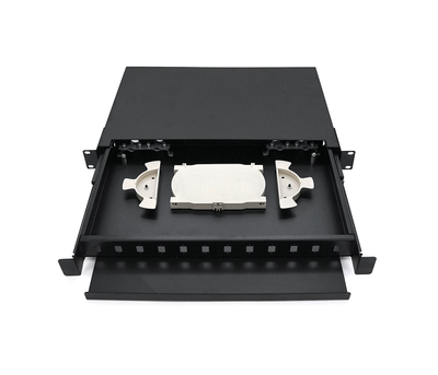 Оптична патч-панель Merlion ML-OP-S408A-12C 12-канальна, SC Simplex adapter, (485*340*44мм)