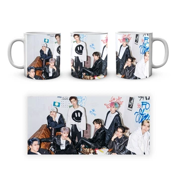 Чашка с принтом Stray Kids Стрей Кидс SKZ 2.06 Кружка керамическая 0,33