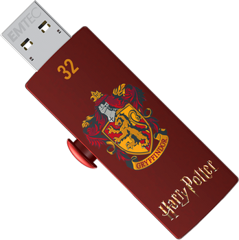 Pendrive Emtec M730 32GB USB 2.0 Harry Potter Gryffindor Red (ECMMD32GM730HP01)