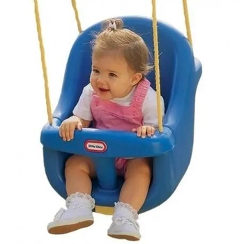 Гойдалка Little Tikes для немовлят з високою спинкою синій (50743043093)