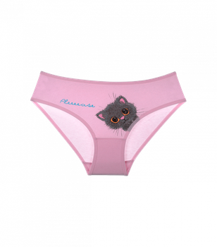 Детские слипы с принтом котика - Donella - 4171WPS - 98-104 см - Розовый