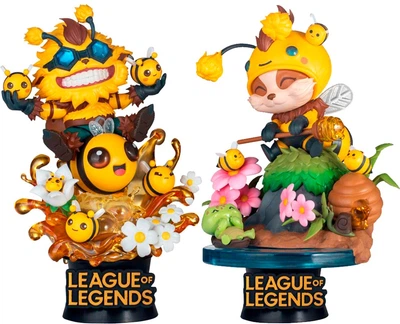Фігурки набір Beast Kingdom League Of Legends Diorama Stage-119 Beemo & BZZZiggs Set (Ліга легенд) (D-Stage119)