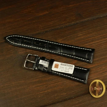 Ремінець для годинника Hightone 21 mm HT-373 Чорний