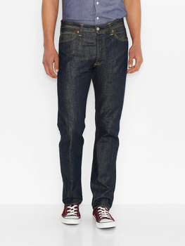 Jeansy Regular Fit męskie Levi's 501 Original 00501-0162 33-34 Granatowe (5412130094616)