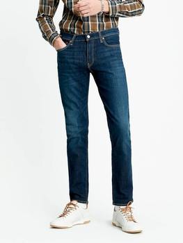 Jeansy slim fit męskie Levi's 511 Slim 04511-4102 34-36 Granatowe (5400816864493)