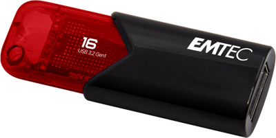Pendrive Emtec B110 Click Easy 16GB USB 3.2 Red (ECMMD16GB113)