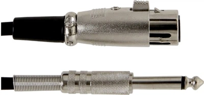 Микрофонный кабель GEWA Basic Line XLR (f)/Mono Jack 6.3 мм 6 м (G-190065)