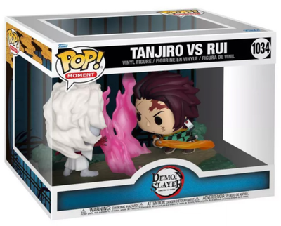 Фигурка Фанко Тандзиро Против Руи Клинок Рассекающий Демонов №1034 Tanjiro Vs. Rui Funko 49009