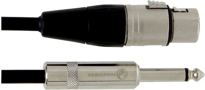 Микрофонный кабель GEWA Pro Line XLR (f)/Mono Jack 6.3 мм 9 м (G-190585)